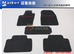 2011款JEEP大切诺基橡胶脚垫详细产品介绍